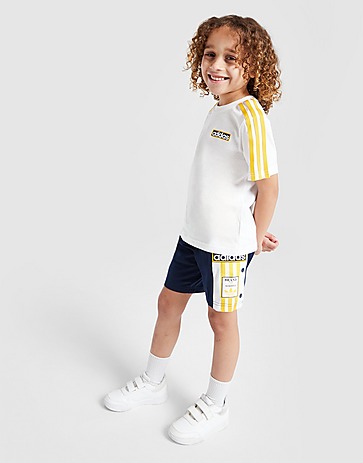 adidas Originals Popper T-Shirt/Shorts Set Children