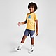 Yellow adidas Badge of Sport T-Shirt/Shorts Set Children