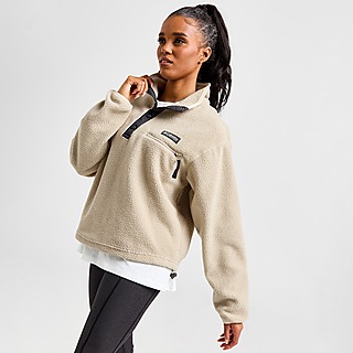 Columbia Helvetia Crop 1/4 Button Fleece