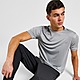 Grey New Balance Essential Run T-Shirt
