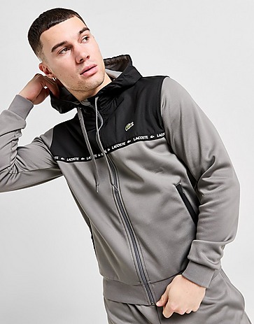 Lacoste Poly Full Zip Hoodie