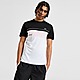 Black Lacoste Colour Block Poly T-Shirt