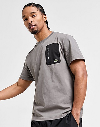 Lacoste Woven Pocket T-Shirt