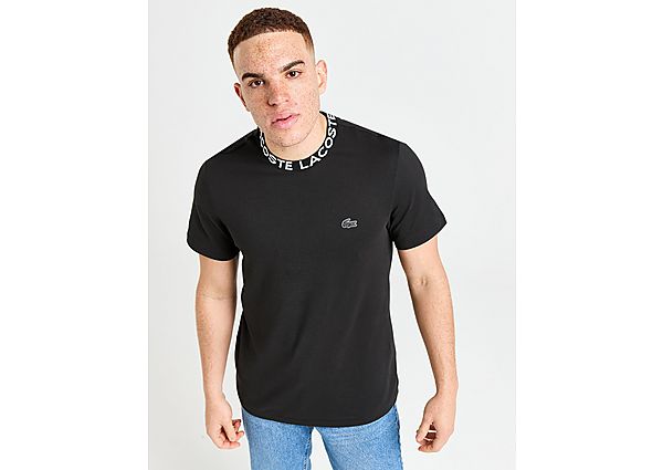 lacoste ringer t-shirt - herren, black