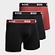 Black BOSS 3-Pack Boxers