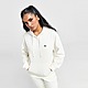 White Lacoste Small Logo Hoodie