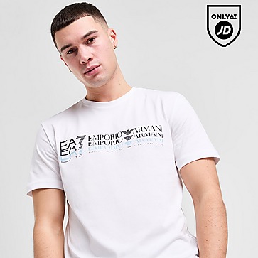 Emporio Armani EA7 Fade Repeat Logo T-Shirt