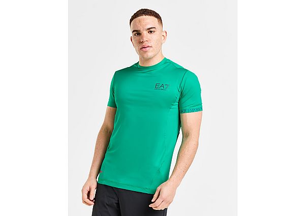 emporio armani ea7 ventus t-shirt - herren, green