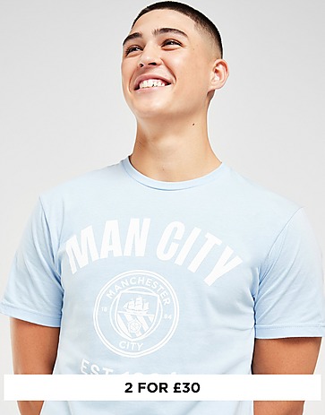 Official Team Manchester City FC Stadium T-Shirt