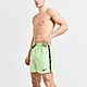 Green Nike Tape Swim Shorts