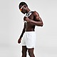 White Nike Core 5" Swim Shorts