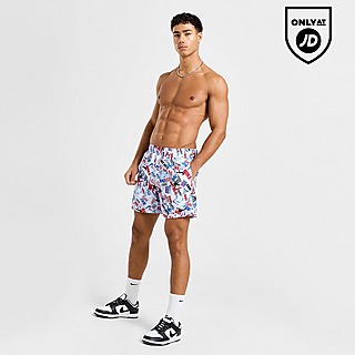 Nike Happy Daze Allover Print Swim Shorts