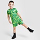 Green MONTIREX Geo T-Shirt/Shorts Set Children