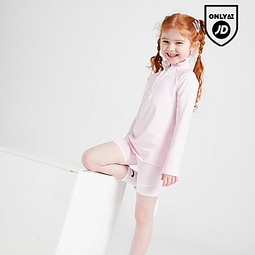 Nike Girls' Pacer 1/4 Zip Top/Shorts Set Children