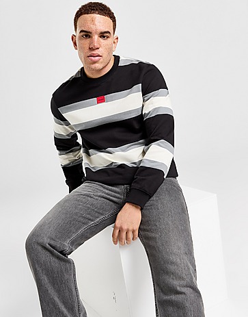 HUGO Diragol Stripe Sweatshirt