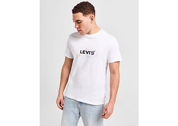 Levis LEVI'S Paint T-Shirt White- Heren