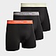 Orange Calvin Klein Underwear 3-Pack Trunks