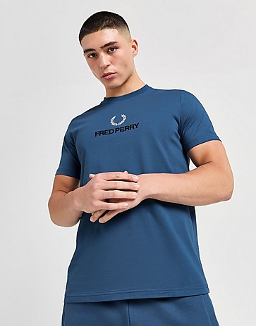 Fred Perry Global Stack Logo T-Shirt