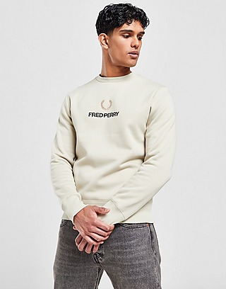 Fred Perry Stack Crew Sweatshirt