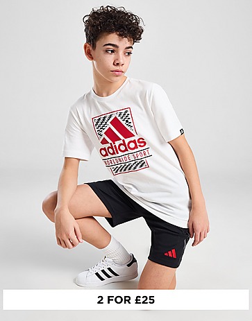 adidas Box Logo T-Shirt Junior