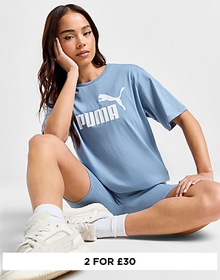 Puma Large Logo Boyfriend T-Shirt
