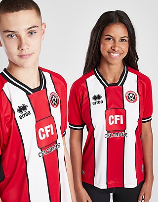 Errea Sheffield United FC 2023/24 Home Shirt Junior