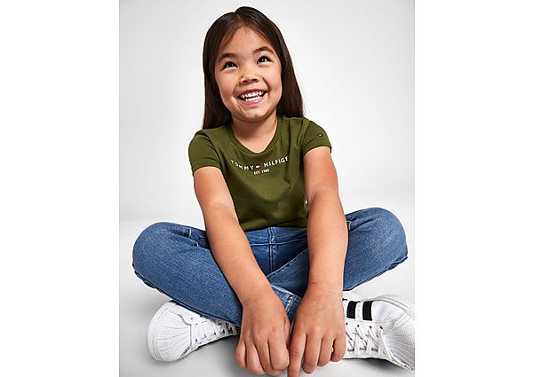 Tommy Hilfiger ' Essential Logo T-Shirt Children Green