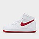 White Nike Air Force 1 Mid Women's