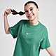 Green Nike Girls' Essential Boxy T-Shirt Junior