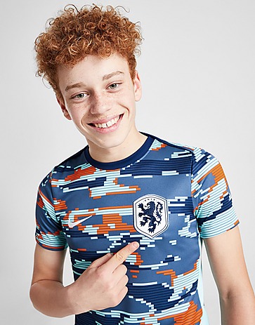 Nike Netherlands Pre Match Shirt Junior