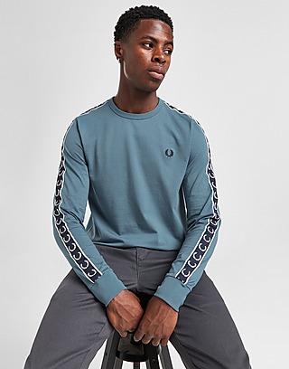 Fred Perry Long Sleeve Tape Ringer T-Shirt
