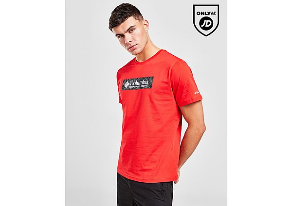Columbia Grip T-Shirt Red- Heren