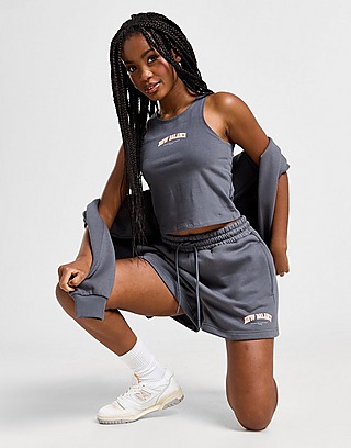 New Balance Logo Fleece Shorts