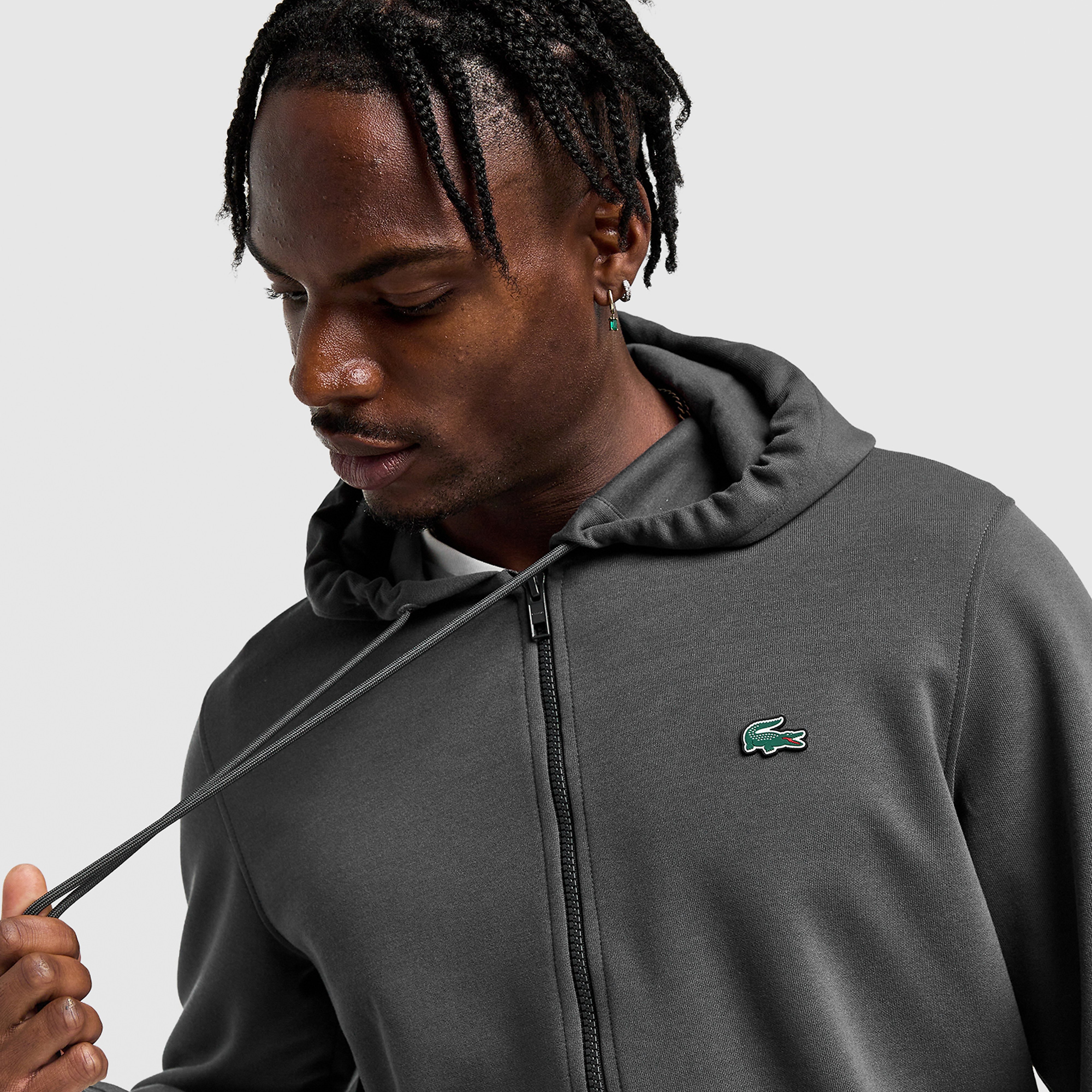 Lacoste Full Zip Fleece Hoodie