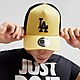 Yellow New Era MLB LA Dodgers Trucker Cap