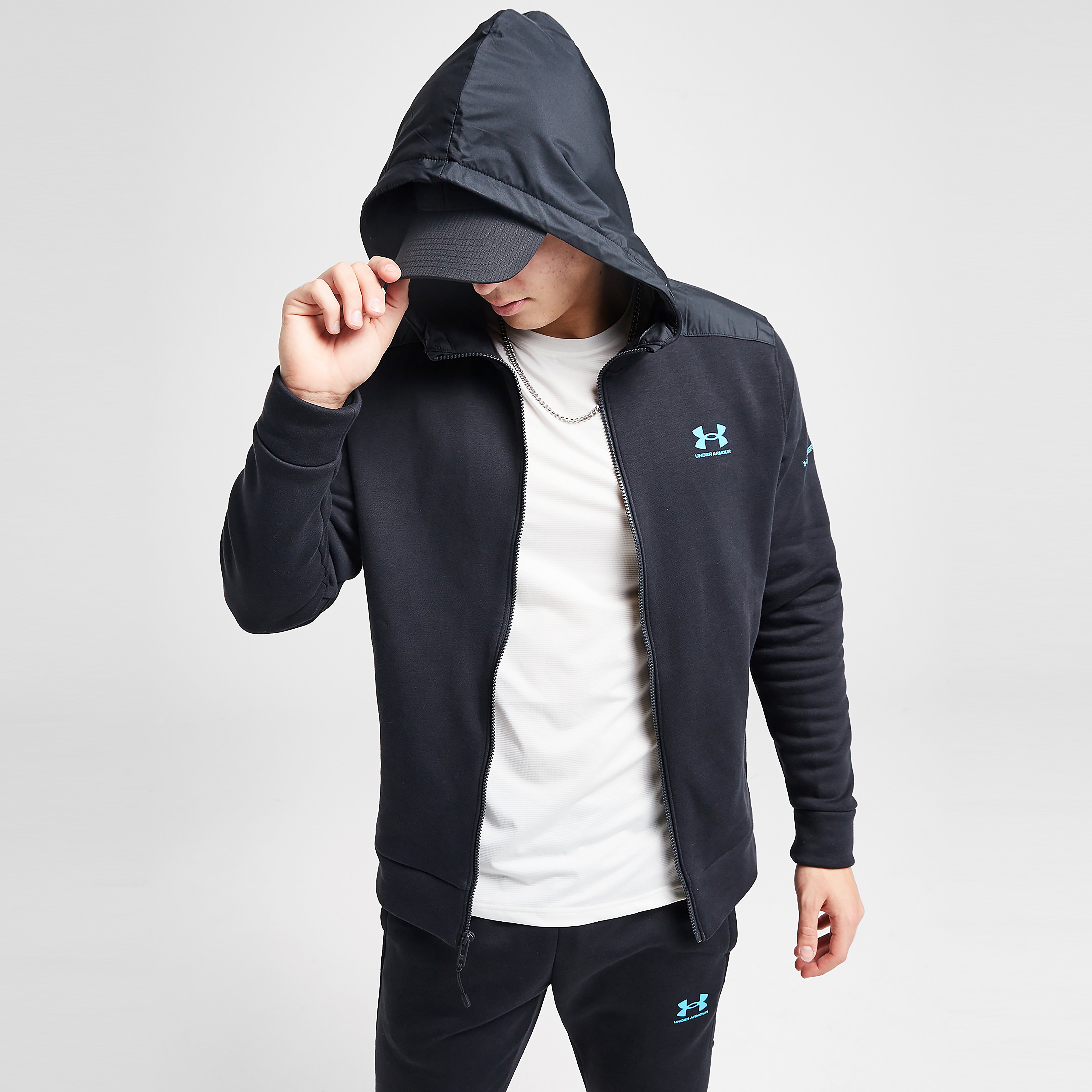 Under Armour Essential Utility Full Zip Fleece Hoodie
