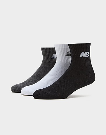 New Balance 3-Pack Everyday Quarter Socks