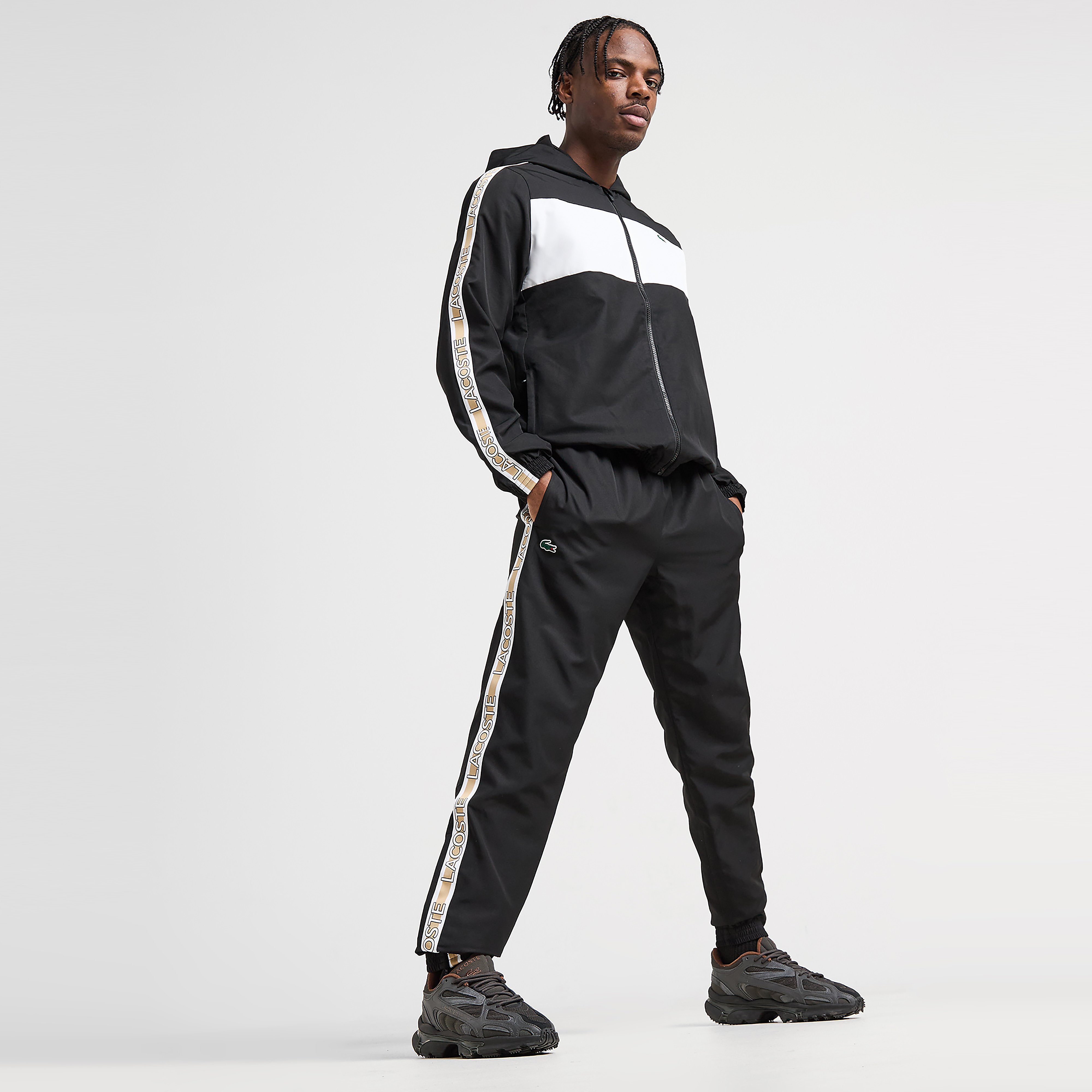 Lacoste Taped Taffeta Track Pants