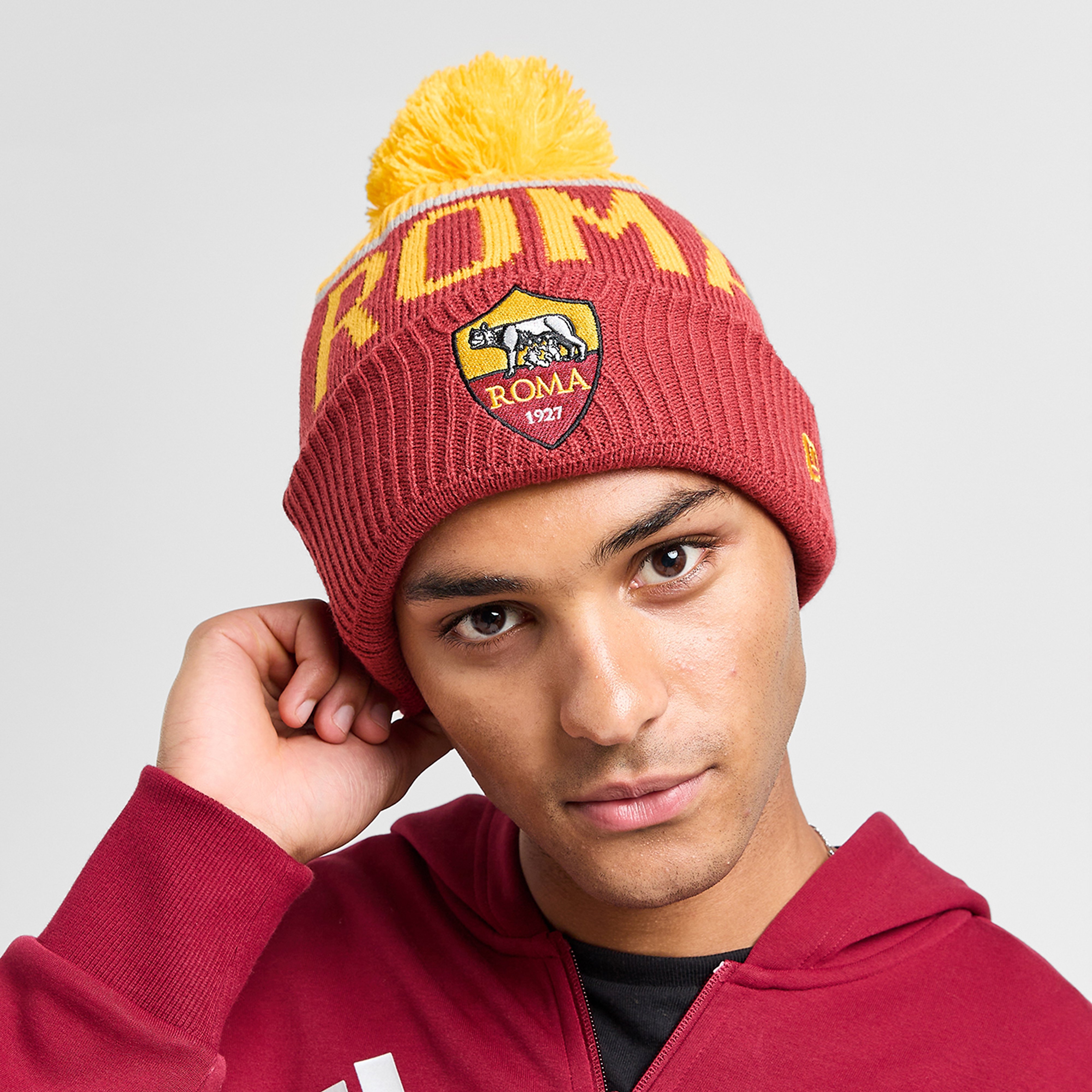 New Era AS Roma Sport Beanie Hat