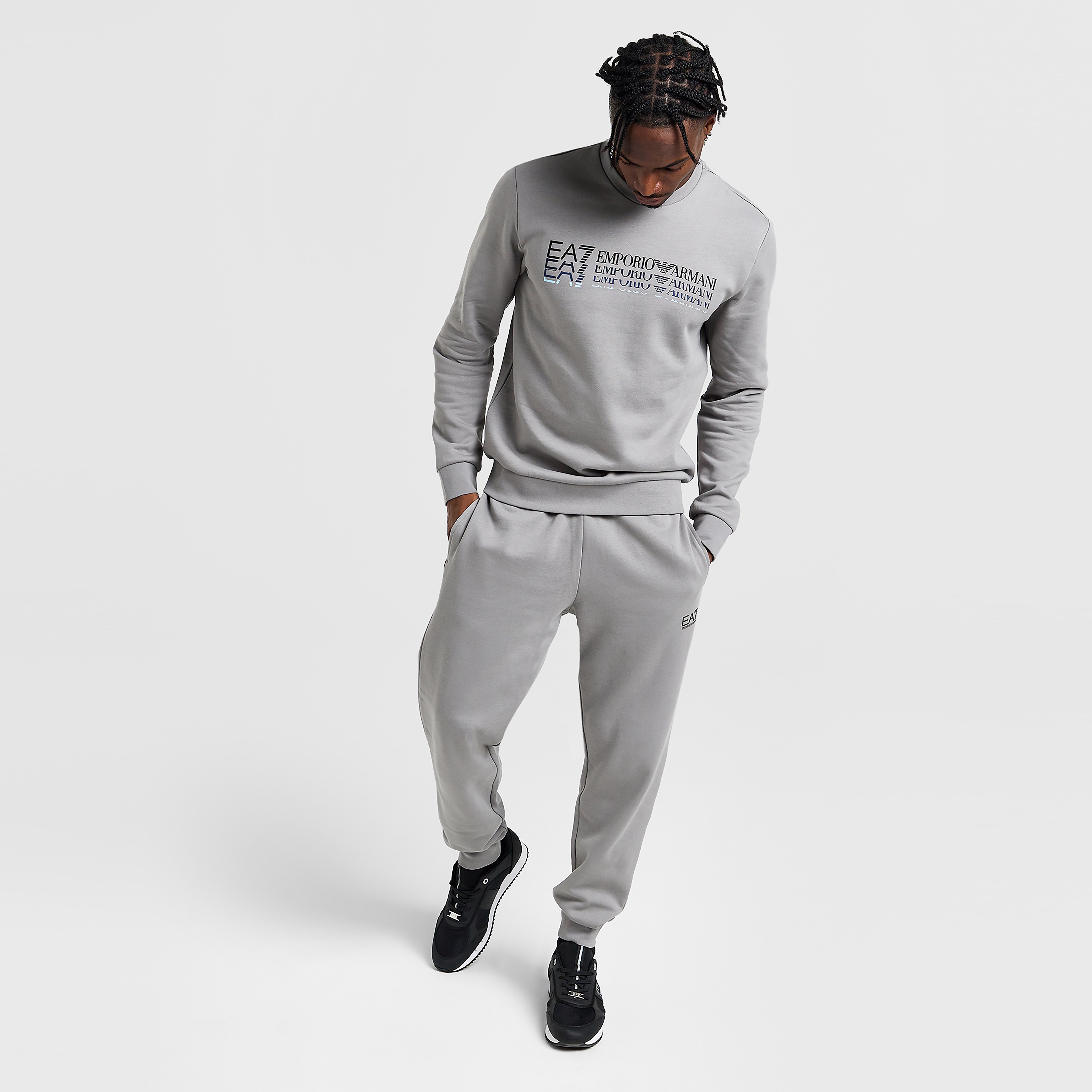 EA7 Emporio Armani Fade Crew Tracksuit