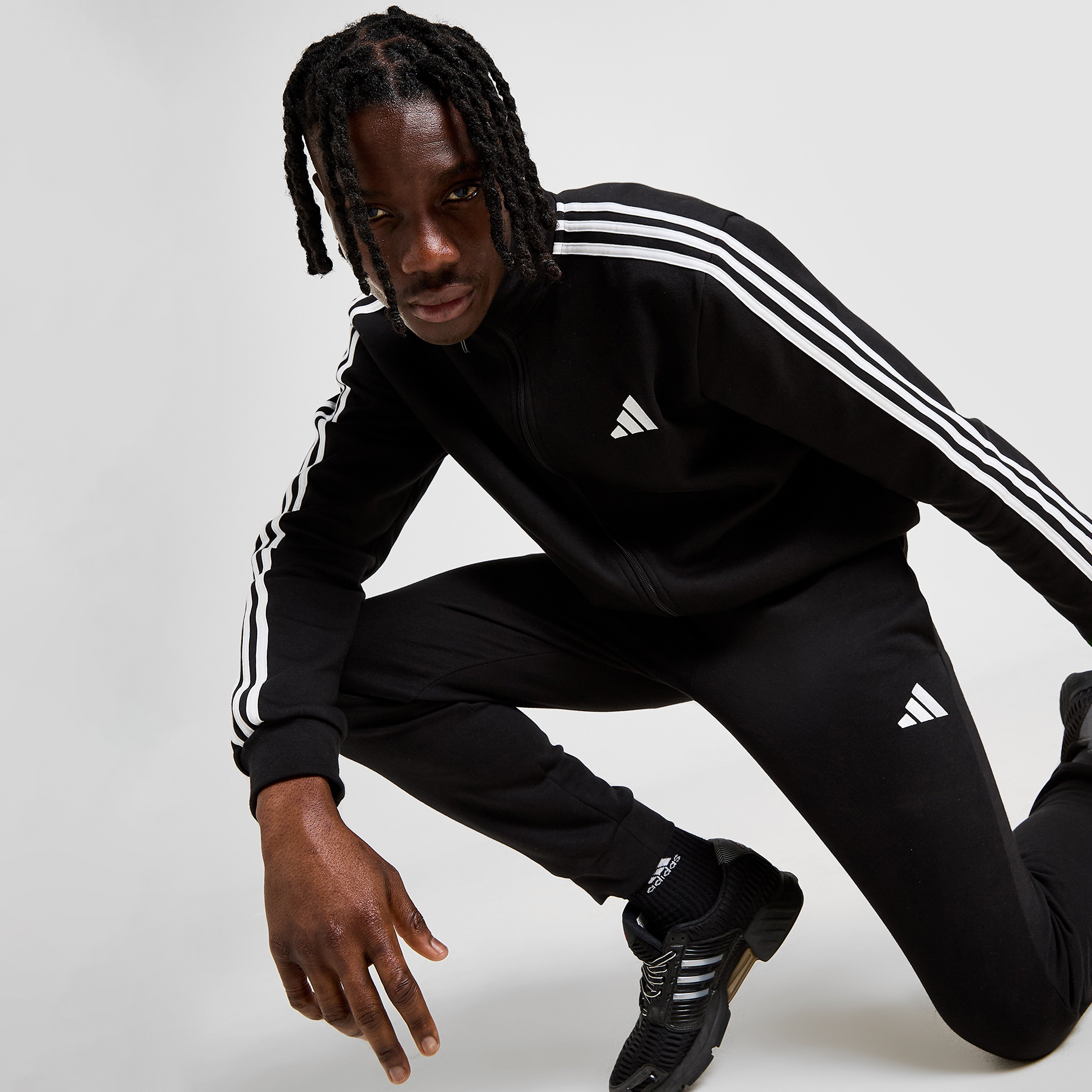 adidas Fleece 3-Stripes Tracksuit