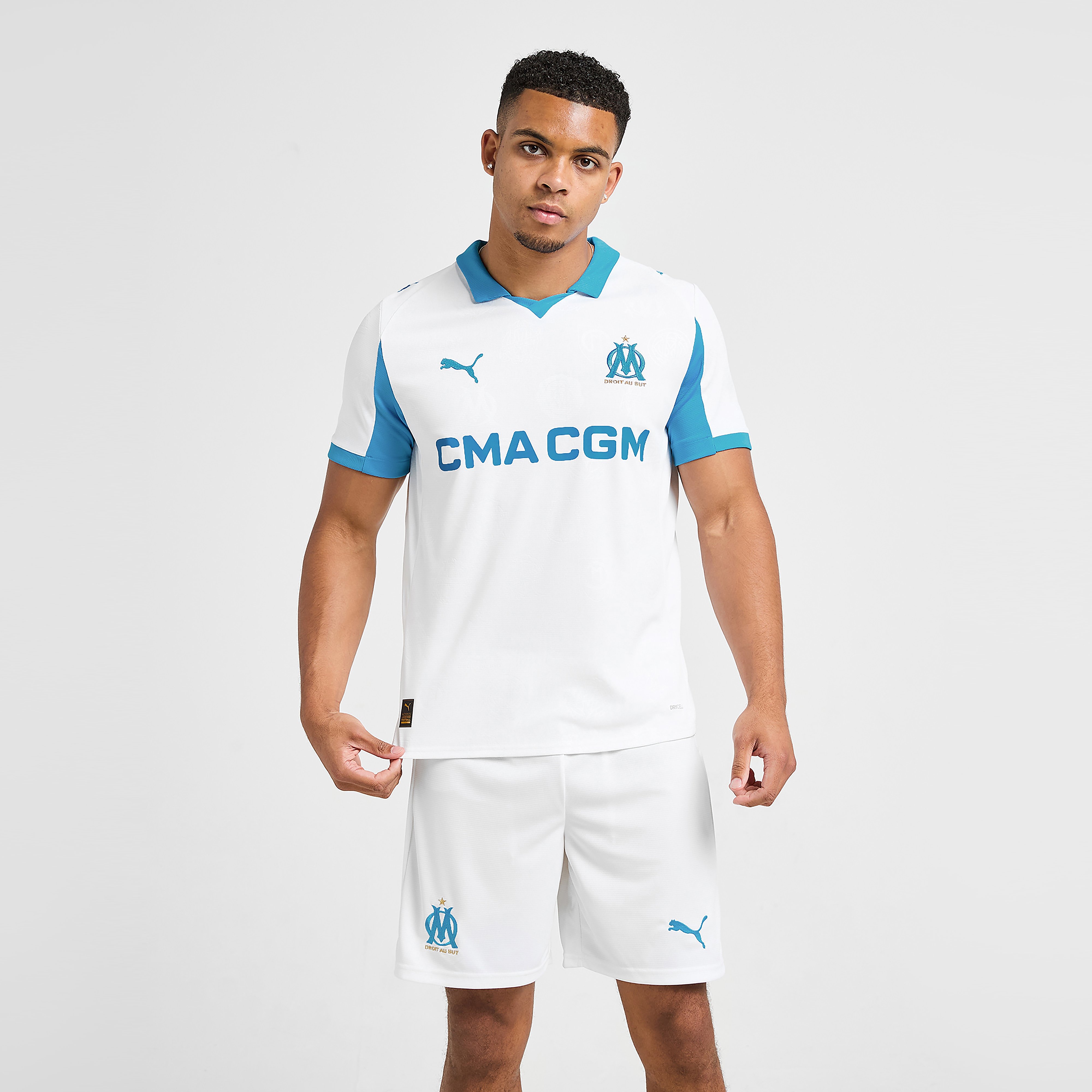 PUMA Olympique Marseille 2025/26 Home Shorts