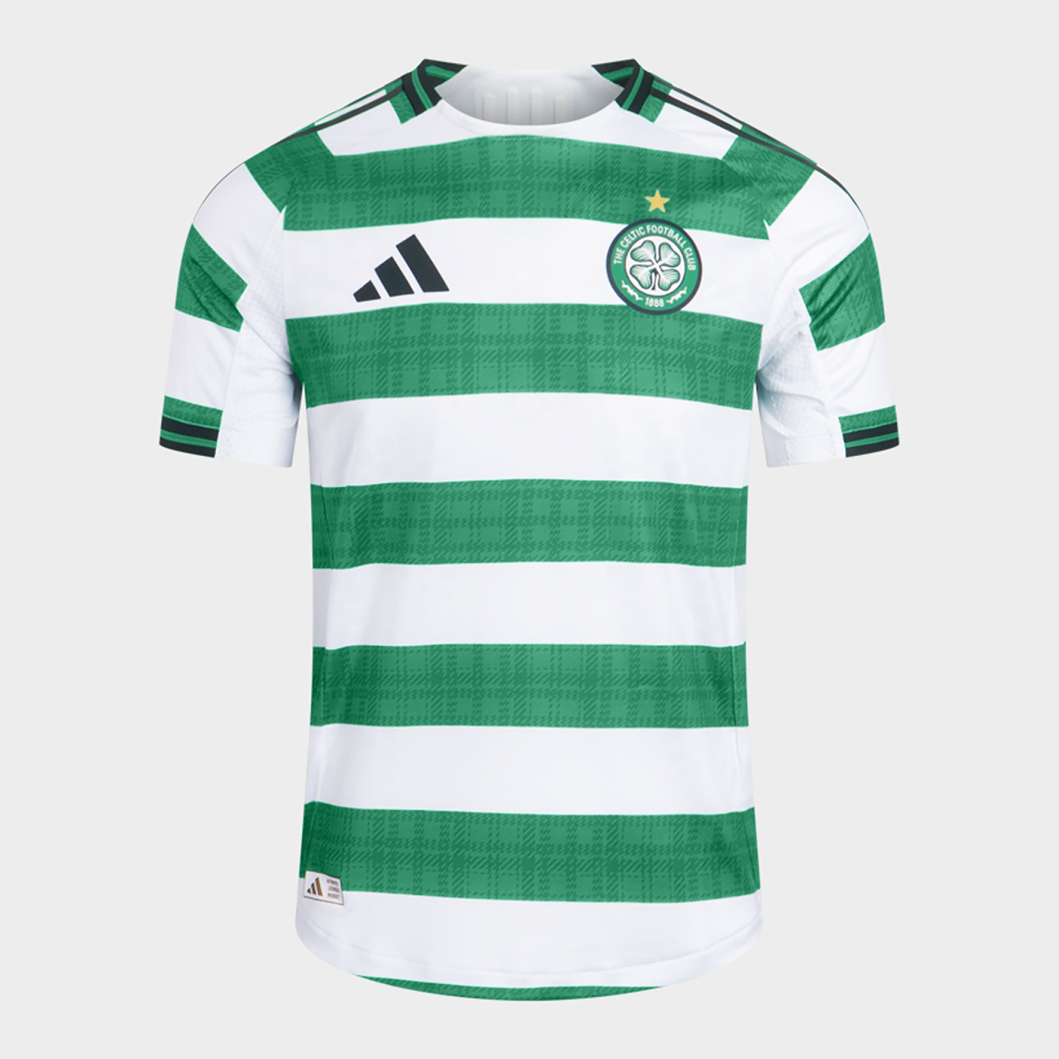 adidas Celtic 2025/26 Unsponsored Home Shirt