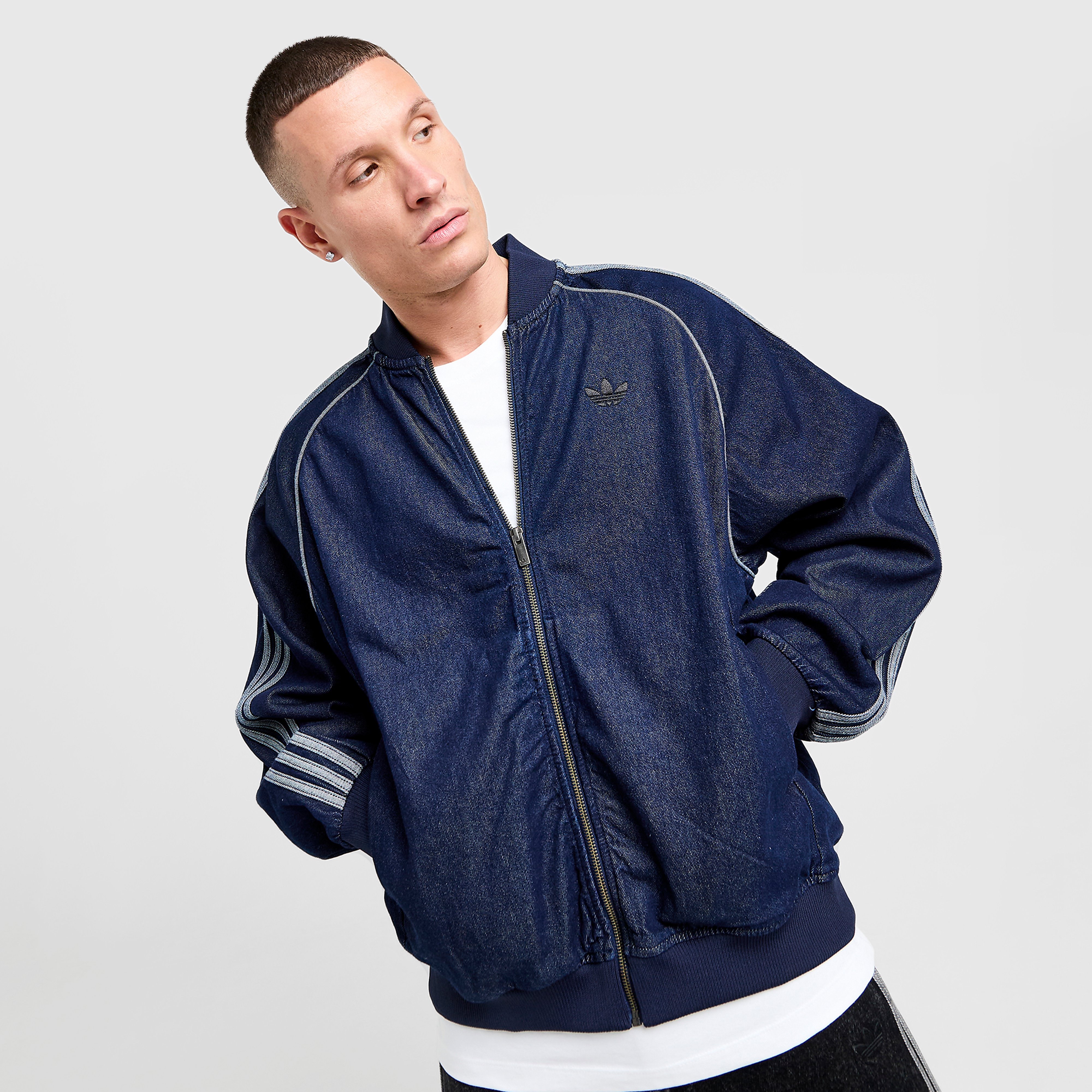 adidas Originals Adicolor SST Denim Track Top