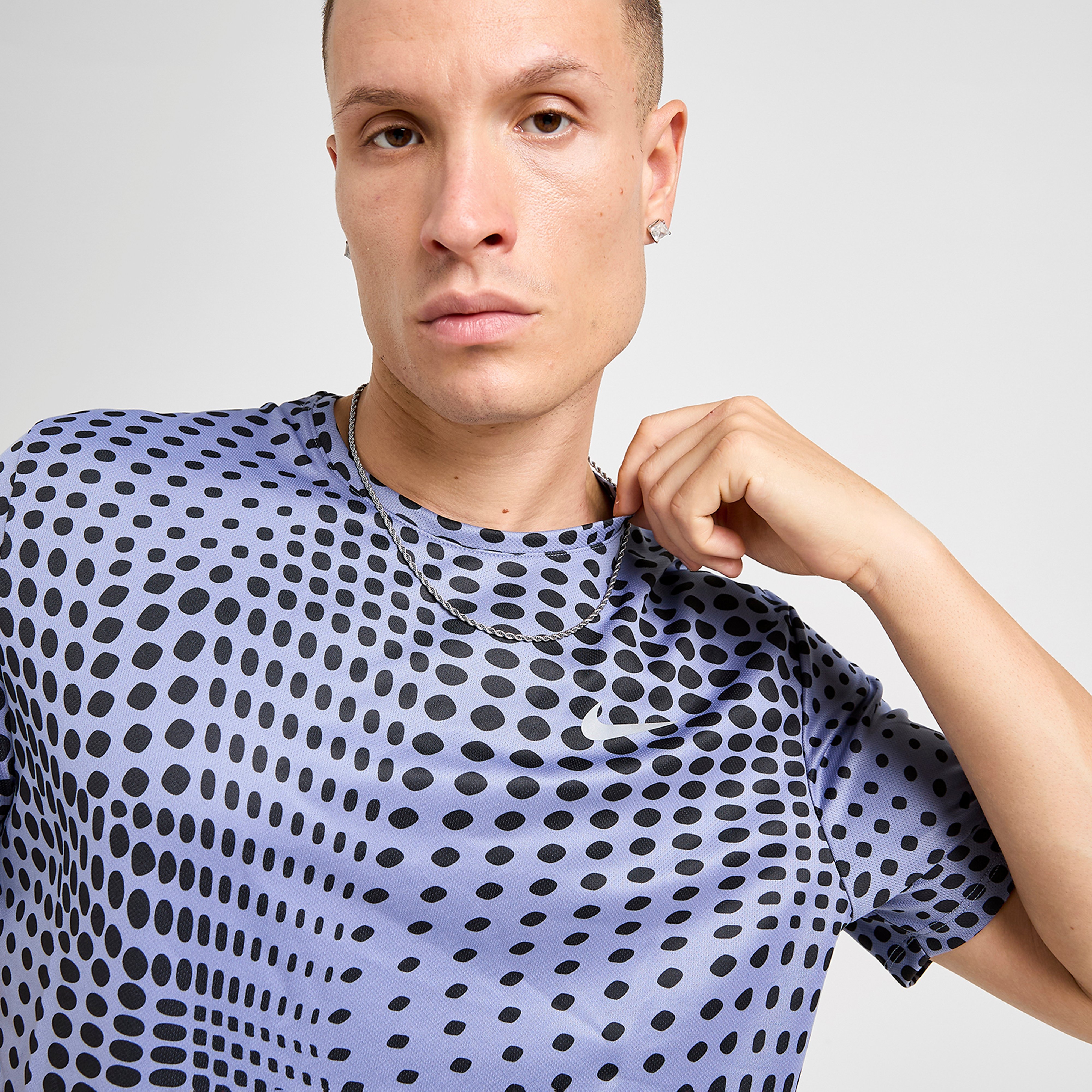 Nike Miler All Over Print T-Shirt