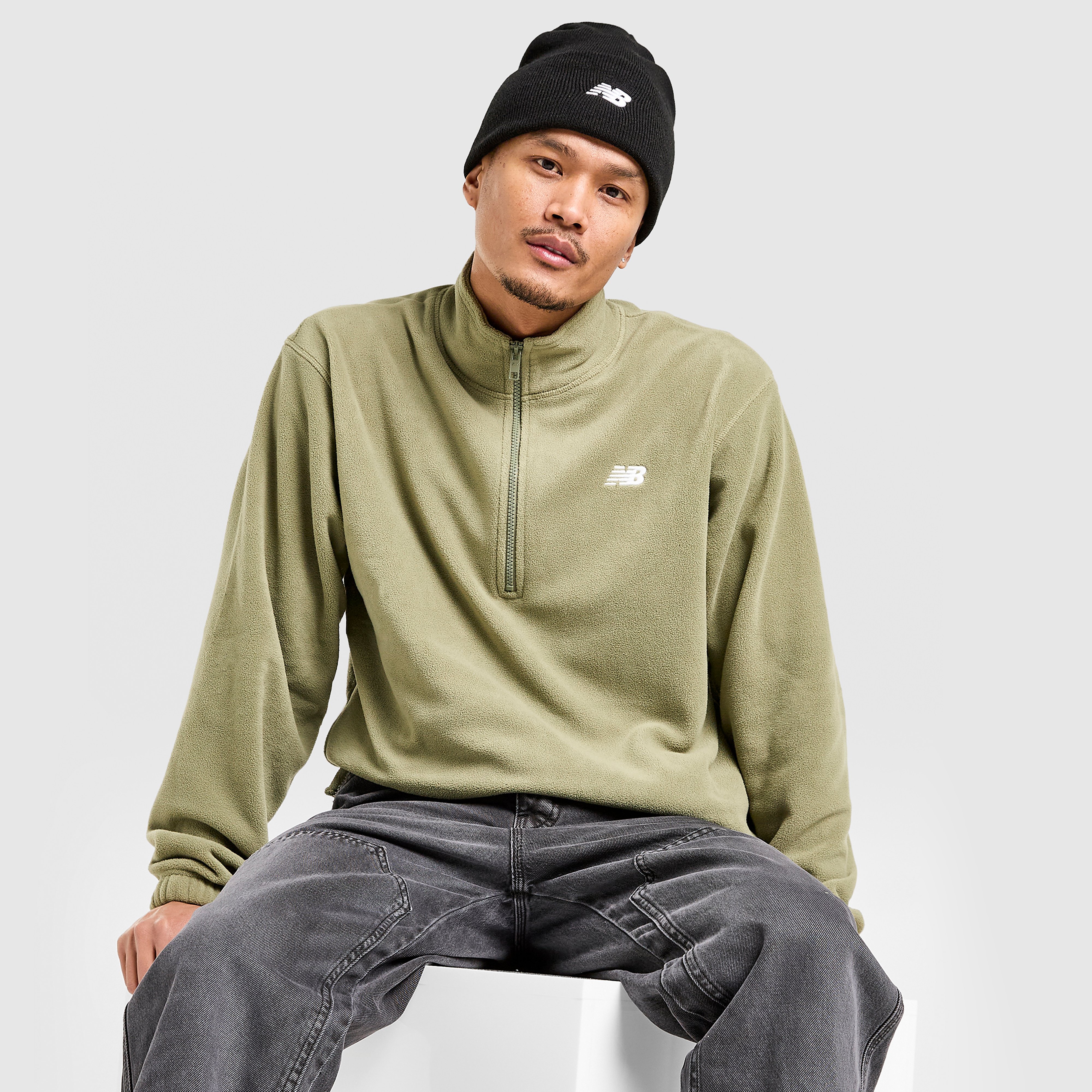 New Balance 1/2 Zip Polar Fleece
