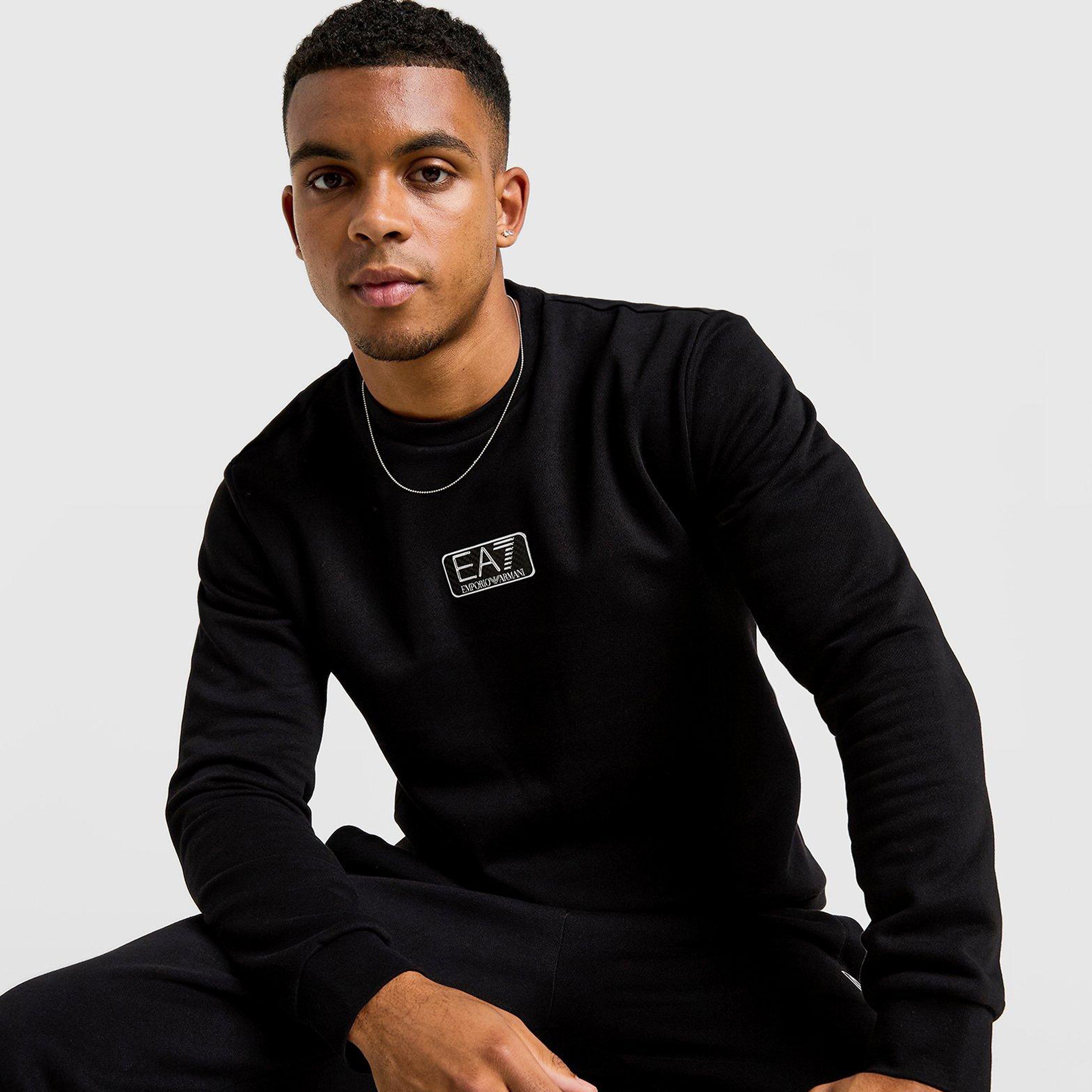 EA7 Emporio Armani Carbon Crew Sweatshirt