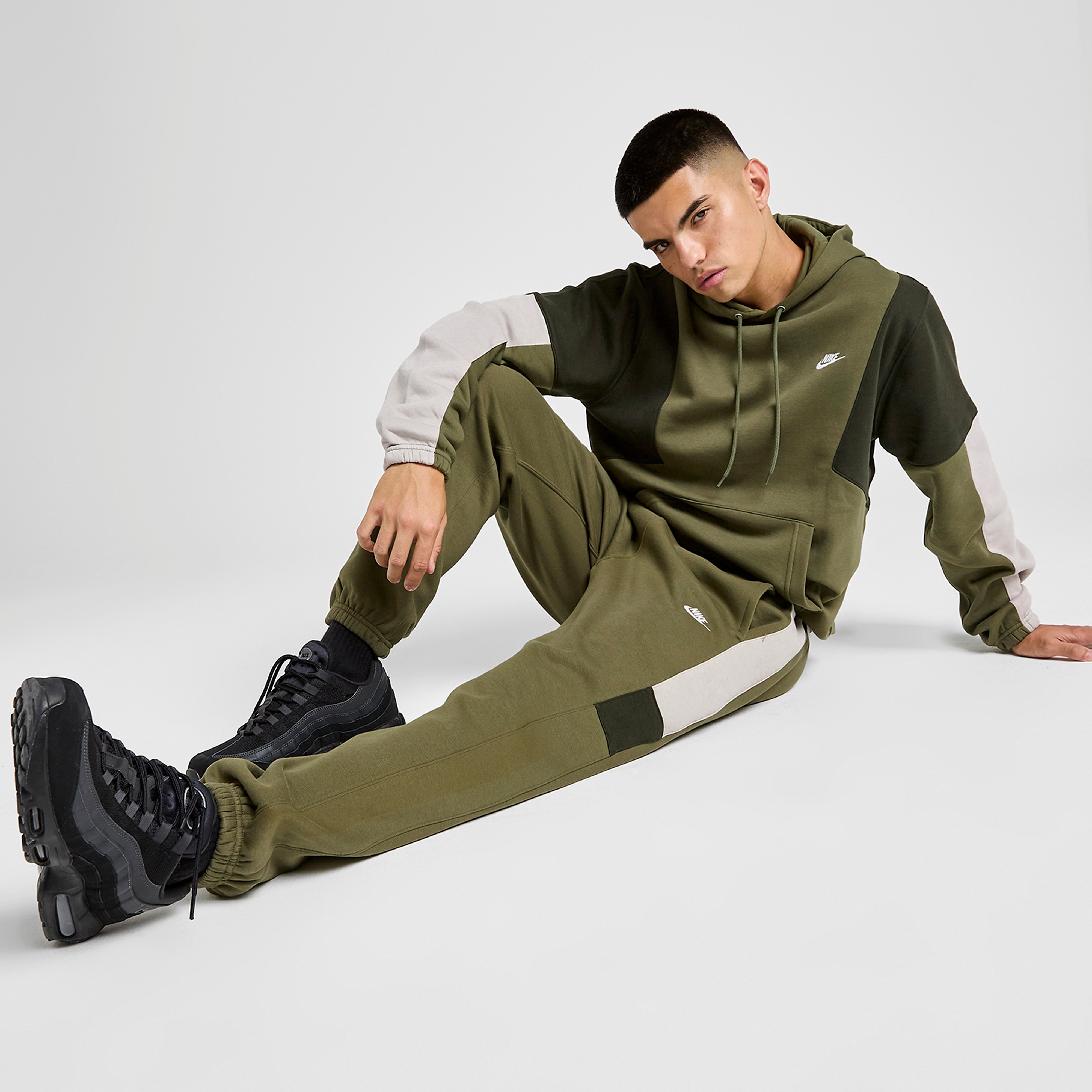 Nike Club Fleece Colour Block Joggers