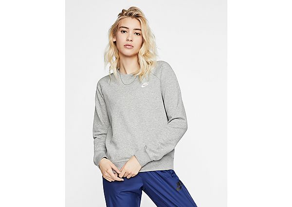 Nike Essential Crew Sweatshirt Dames Grey- Dames