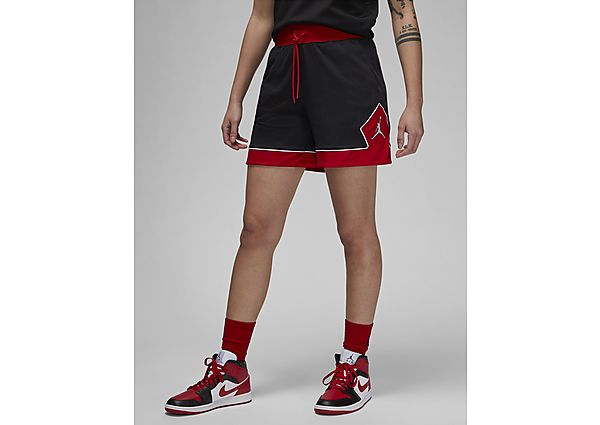 Jordan SHORTS BLACK GYM Black Gym Red White- Dames